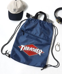 THRASHER | THRASHER（スラッシャー）ブランドロゴプリント ナップサック(バックパック/リュック)