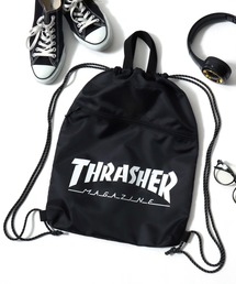 THRASHER | THRASHER(スラッシャー)ブランドロゴプリント ナップサック(バックパック/リュック)