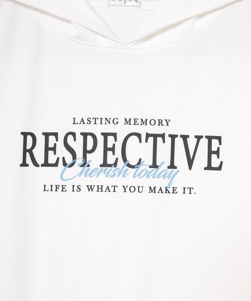 Honeys(ハニーズ)の「【ハニさら・接触冷感・UVカット】フード付Tシャツ(Tシャツ/カットソー・レディース・スミクロ/グリーン/ホワイト/サックスブルー・L/M/S)」の19枚目の写真