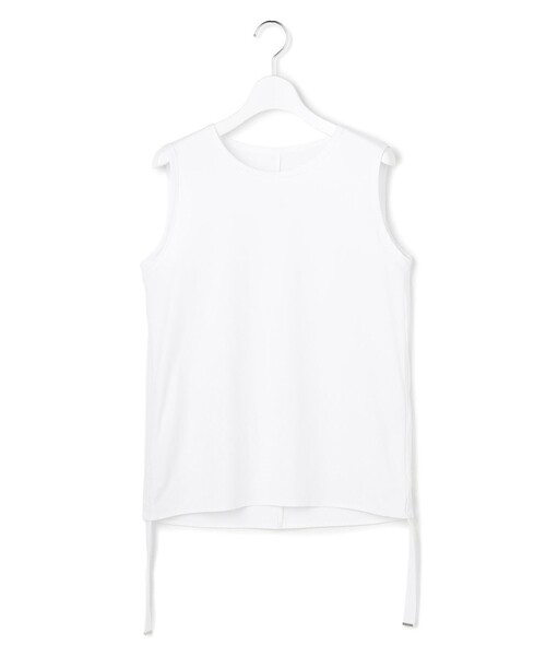 ICB(アイシービー)の「マットスキューバ ノースリーブカットソー(Tシャツ/カットソー・レディース・ブラック系/アイボリー系・X-SMALL/SMALL/MEDIUM)」の9枚目の写真