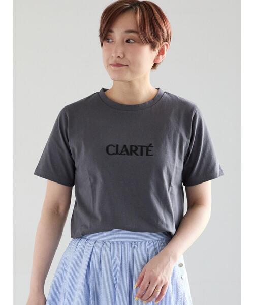 Te chichi(テチチ)の「ウレタン刺繍ロゴスタンダードTシャツ《新色追加》(Tシャツ/カットソー・レディース・オフホワイト/チャコールグレー/グレー/ブラック/ベージュ・F)」の20枚目の写真