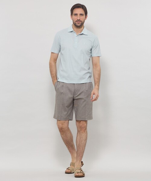 MACKINTOSH LONDON(マッキントッシュ ロンドン)の「【LEON掲載】【Brighton Polo】ブライトンポロシャツ(ポロシャツ・メンズ・ライトブルー/パープル系その他2/イエロー系その他3/ブルー系その他2・M/L/XL)」の5枚目の写真