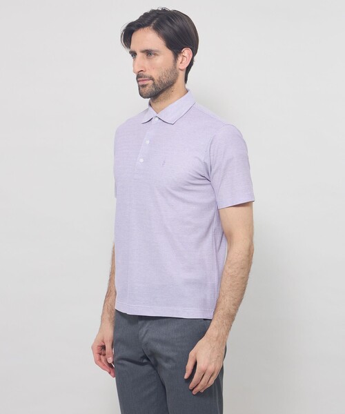 MACKINTOSH LONDON(マッキントッシュ ロンドン)の「【LEON掲載】【Brighton Polo】ブライトンポロシャツ(ポロシャツ・メンズ・ライトブルー/パープル系その他2/イエロー系その他3/ブルー系その他2・M/L/XL)」の10枚目の写真
