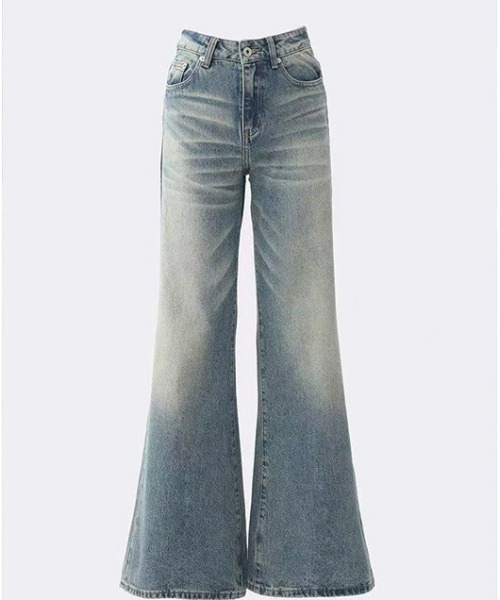 REBALANCE(リバランス)の「フレアデニムパンツ(デニムパンツ・レディース・A・X-LARGE/LARGE/MEDIUM)」の4枚目の写真