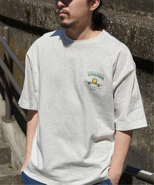 VENCEEXCHANGE(ヴァンスエクスチェンジ)の「THRASHER スラッシャー マークゴンザレスロゴTシャツ(Tシャツ/カットソー・メンズ・ブラック/ホワイト/グレー・LL/M/L)」の21枚目の写真