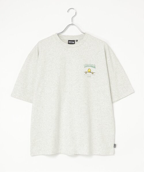 VENCEEXCHANGE(ヴァンスエクスチェンジ)の「THRASHER スラッシャー マークゴンザレスロゴTシャツ(Tシャツ/カットソー・メンズ・ブラック/ホワイト/グレー・LL/M/L)」の8枚目の写真