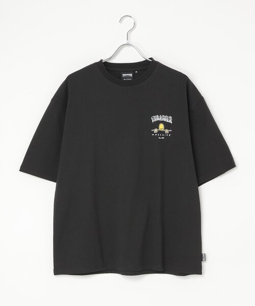 VENCEEXCHANGE(ヴァンスエクスチェンジ)の「THRASHER スラッシャー マークゴンザレスロゴTシャツ(Tシャツ/カットソー・メンズ・ブラック/ホワイト/グレー・LL/M/L)」の10枚目の写真