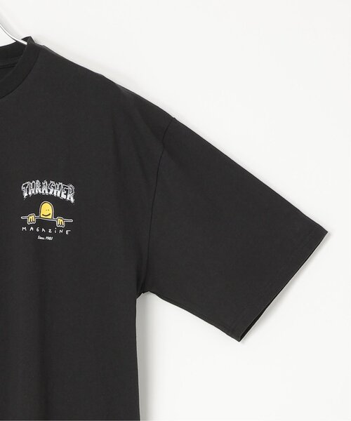 VENCEEXCHANGE(ヴァンスエクスチェンジ)の「THRASHER スラッシャー マークゴンザレスロゴTシャツ(Tシャツ/カットソー・メンズ・ブラック/ホワイト/グレー・LL/M/L)」の12枚目の写真