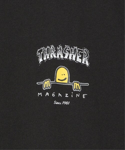 VENCEEXCHANGE(ヴァンスエクスチェンジ)の「THRASHER スラッシャー マークゴンザレスロゴTシャツ(Tシャツ/カットソー・メンズ・ブラック/ホワイト/グレー・LL/M/L)」の15枚目の写真