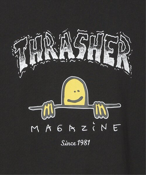 VENCEEXCHANGE(ヴァンスエクスチェンジ)の「THRASHER スラッシャー マークゴンザレスロゴTシャツ(Tシャツ/カットソー・メンズ・ブラック/ホワイト/グレー・LL/M/L)」の16枚目の写真