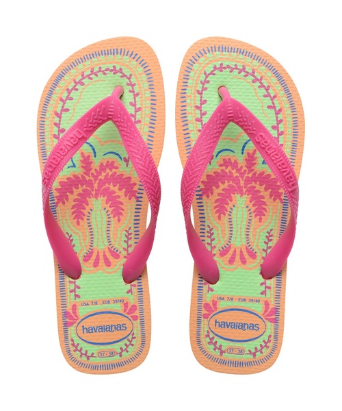 havaianas(ハワイアナス)の「TOP SUMMER VIBES(サンダル・レディース・ベージュ系その他5/ピンク・23cm/24.5cm)」の2枚目の写真