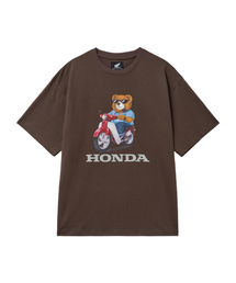 Honda Bear T-Shirt Dark Brown
