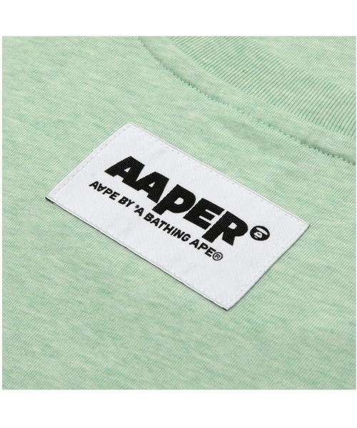 AAPE BY A BATHING APE(エーエイプバイアベイシングエイプ)の「AAPER "Surfing" TEE(Tシャツ/カットソー・メンズ・グリーン・X-LARGE/SMALL/MEDIUM/LARGE)」の4枚目の写真