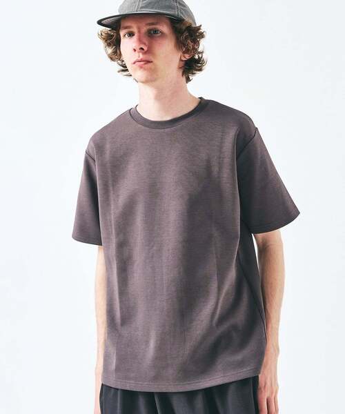 417 EDIFICE(フォーワンセブンエディフィス)の「utility everyday Tシャツ LIGHT ”接触冷感&アンチピリング”(Tシャツ/カットソー・メンズ・チャコールグレー/ホワイト/ライトグレー/ブラック・X-LARGE/LARGE/MEDIUM/SMALL)」の13枚目の写真