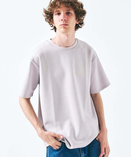 417 EDIFICE(フォーワンセブンエディフィス)の「utility everyday Tシャツ LIGHT ”接触冷感&アンチピリング”(Tシャツ/カットソー・メンズ・チャコールグレー/ホワイト/ライトグレー/ブラック・X-LARGE/LARGE/MEDIUM/SMALL)」の14枚目の写真