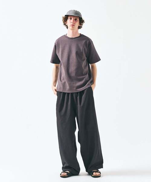 417 EDIFICE(フォーワンセブンエディフィス)の「utility everyday Tシャツ LIGHT ”接触冷感&アンチピリング”(Tシャツ/カットソー・メンズ・チャコールグレー/ホワイト/ライトグレー/ブラック・X-LARGE/LARGE/MEDIUM/SMALL)」の20枚目の写真
