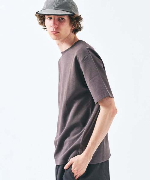 417 EDIFICE(フォーワンセブンエディフィス)の「utility everyday Tシャツ LIGHT ”接触冷感&アンチピリング”(Tシャツ/カットソー・メンズ・チャコールグレー/ホワイト/ライトグレー/ブラック・X-LARGE/LARGE/MEDIUM/SMALL)」の21枚目の写真