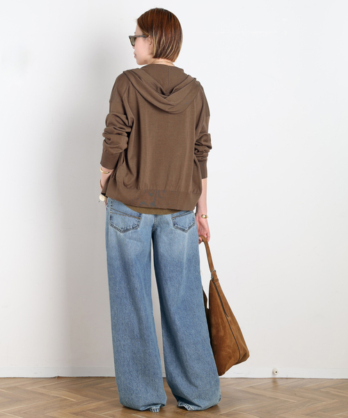 AP STUDIO（エーピーストゥディオ）の「【DALA / ダラ】Relux straight jeans（デニムパンツ・レディース・スカイブルー・27/28/25/26）」の12枚目の写真