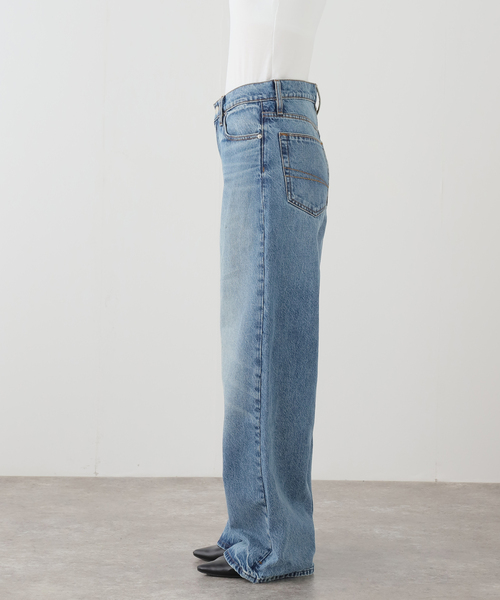 AP STUDIO（エーピーストゥディオ）の「【DALA / ダラ】Relux straight jeans（デニムパンツ・レディース・スカイブルー・27/28/25/26）」の14枚目の写真