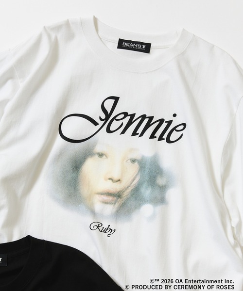 BEAMS T(ビームスティー)の「JENNIE / PhotoT-shirt①(Tシャツ/カットソー・メンズ・ホワイト・X-LARGE/LARGE/MEDIUM/SMALL)」の1枚目の写真