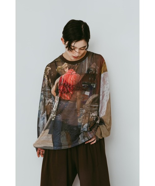 Knuth Marf(クヌースマーフ)の「oji sheer long-sleeve tee(unisex)(Tシャツ/カットソー・レディース・その他・FREE)」の2枚目の写真