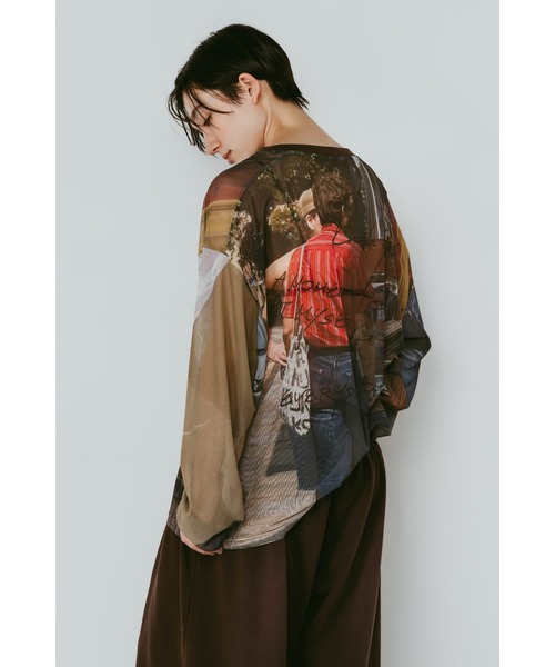 Knuth Marf(クヌースマーフ)の「oji sheer long-sleeve tee(unisex)(Tシャツ/カットソー・レディース・その他・FREE)」の4枚目の写真