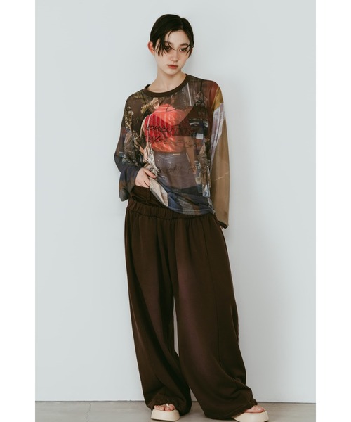 Knuth Marf(クヌースマーフ)の「oji sheer long-sleeve tee(unisex)(Tシャツ/カットソー・レディース・その他・FREE)」の7枚目の写真