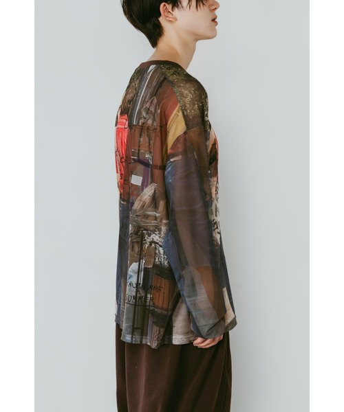 Knuth Marf(クヌースマーフ)の「oji sheer long-sleeve tee(unisex)(Tシャツ/カットソー・レディース・その他・FREE)」の9枚目の写真