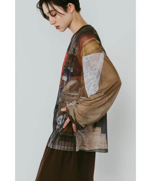 Knuth Marf(クヌースマーフ)の「oji sheer long-sleeve tee(unisex)(Tシャツ/カットソー・レディース・その他・FREE)」の10枚目の写真