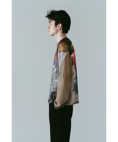 Knuth Marf(クヌースマーフ)の「oji sheer long-sleeve tee(unisex)(Tシャツ/カットソー・レディース・その他・FREE)」の12枚目の写真