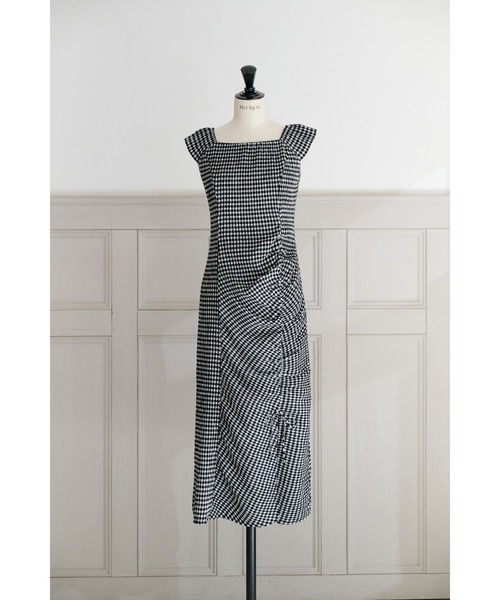 Her lip to(ハーリップトゥー)の「French Chic Gingham Dress(ワンピース・レディース・チェック・S/M)」の6枚目の写真