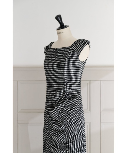 Her lip to(ハーリップトゥー)の「French Chic Gingham Dress(ワンピース・レディース・チェック・S/M)」の16枚目の写真