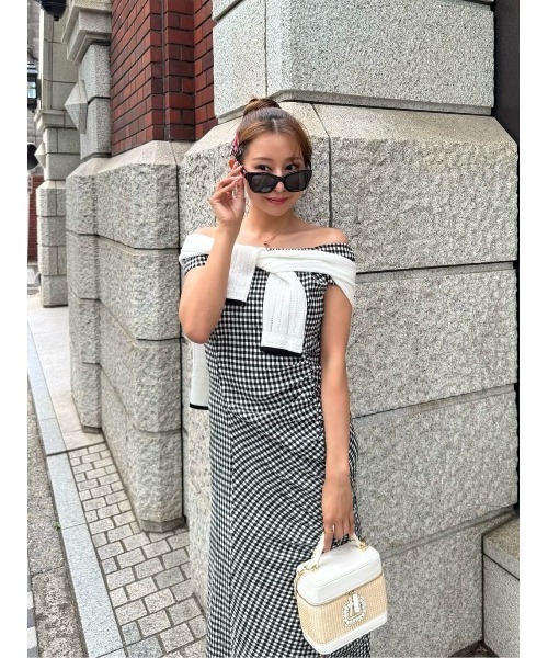 Her lip to(ハーリップトゥー)の「French Chic Gingham Dress(ワンピース・レディース・チェック・S/M)」の13枚目の写真
