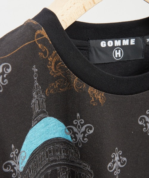 GOMME HOMME(ゴムオム)の「ロンドンプリントT(Tシャツ/カットソー・メンズ・ブラック/ホワイト・MEDIUM)」の11枚目の写真