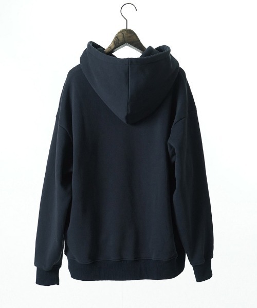 EGO TRIPPING(エゴトリッピング)の「mpa4147-COWL-WOOL SWEAT PARKA スウェットパーカー(666708)(パーカー・メンズ・ネイビー/ブラック/グレイッシュベージュ・48/46)」の10枚目の写真