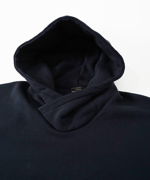 EGO TRIPPING(エゴトリッピング)の「mpa4147-COWL-WOOL SWEAT PARKA スウェットパーカー(666708)(パーカー・メンズ・ネイビー/ブラック/グレイッシュベージュ・48/46)」の11枚目の写真