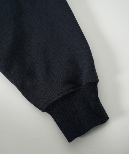 EGO TRIPPING(エゴトリッピング)の「mpa4147-COWL-WOOL SWEAT PARKA スウェットパーカー(666708)(パーカー・メンズ・ネイビー/ブラック/グレイッシュベージュ・48/46)」の15枚目の写真