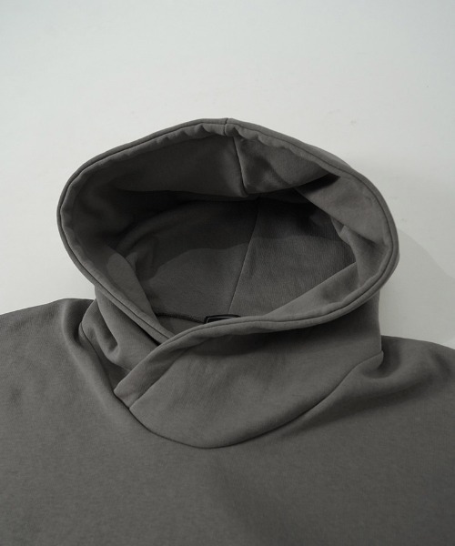 EGO TRIPPING(エゴトリッピング)の「mpa4147-COWL-WOOL SWEAT PARKA スウェットパーカー(666708)(パーカー・メンズ・ネイビー/ブラック/グレイッシュベージュ・48/46)」の19枚目の写真