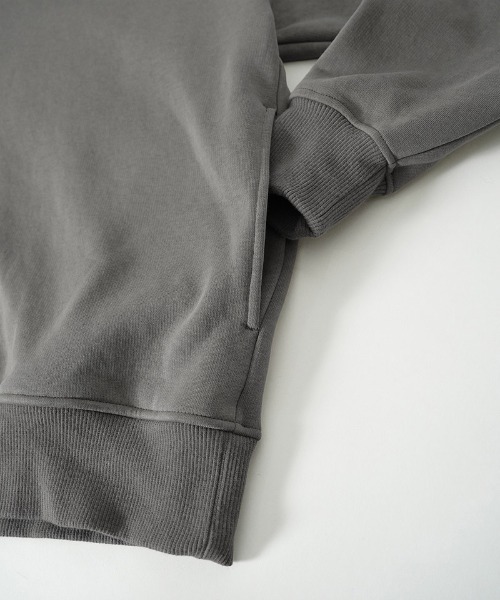 EGO TRIPPING(エゴトリッピング)の「mpa4147-COWL-WOOL SWEAT PARKA スウェットパーカー(666708)(パーカー・メンズ・ネイビー/ブラック/グレイッシュベージュ・48/46)」の20枚目の写真