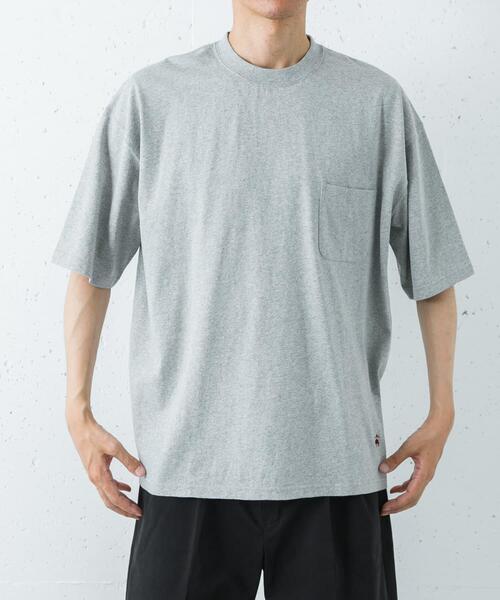 BROOKS BROTHERS（ブルックスブラザーズ）の「『別注』BROOKS BROTHERS×URBAN RESEARCH　GF SHORT-SLEEVE POCKET T-SHIRTS（Tシャツ/カットソー・メンズ・グレー/ブラック/ネイビー/ホワイト・X-LARGE/LARGE/MEDIUM）」の7枚目の写真