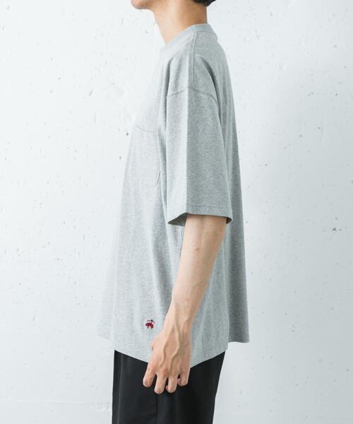 BROOKS BROTHERS（ブルックスブラザーズ）の「『別注』BROOKS BROTHERS×URBAN RESEARCH　GF SHORT-SLEEVE POCKET T-SHIRTS（Tシャツ/カットソー・メンズ・グレー/ブラック/ネイビー/ホワイト・X-LARGE/LARGE/MEDIUM）」の8枚目の写真
