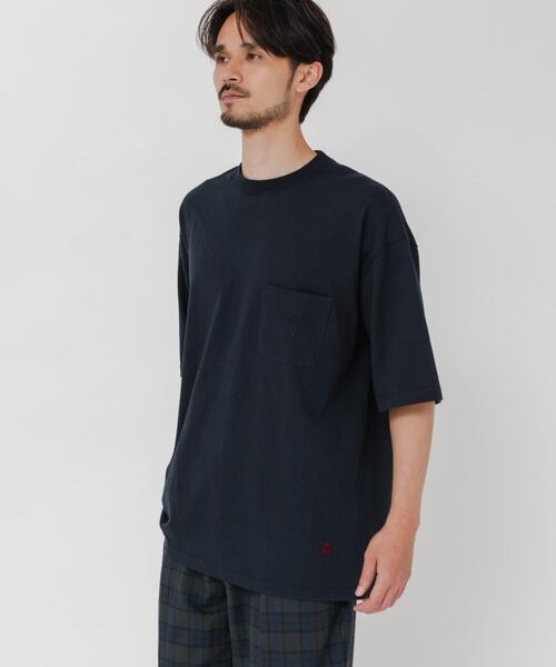 BROOKS BROTHERS（ブルックスブラザーズ）の「『別注』BROOKS BROTHERS×URBAN RESEARCH　GF SHORT-SLEEVE POCKET T-SHIRTS（Tシャツ/カットソー・メンズ・グレー/ブラック/ネイビー/ホワイト・X-LARGE/LARGE/MEDIUM）」の13枚目の写真