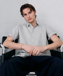 Adoon plain | ASSORTED BASIC SUMMER SHIRT / アソートベーシックサマーシャツ（ストライプ・チェック）(シャツ/ブラウス)