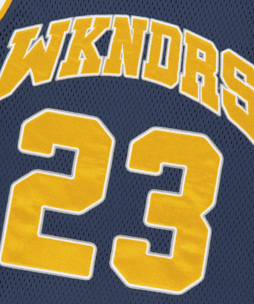 WKNDRS(ウィーキャンドース)の「OG BASKETBALL JERSEY (NAVY)(Tシャツ/カットソー・レディース・その他・MEDIUM/LARGE)」の6枚目の写真
