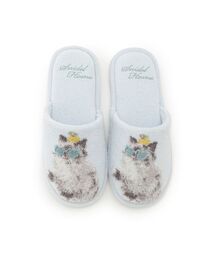 SNIDEL HOME（スナイデルホーム）の「セレブバスキャットニットルームシューズ（ルームシューズ/スリッパ）」