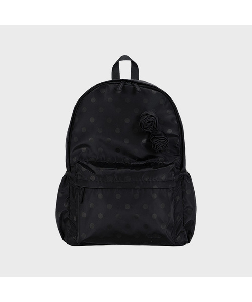 ALKI ALKA(アルキアルカ)の「Floral Corsage Backpack (Dot Black)(バックパック/リュック・レディース・ブラック・FREE)」の1枚目の写真