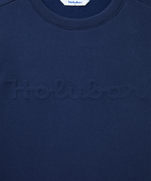 HOLUBAR（ホルバー）の「Basic Logo Sweatshirt Navy（スウェット・メンズ・その他・SMALL/MEDIUM/LARGE/X-LARGE）」の4枚目の写真