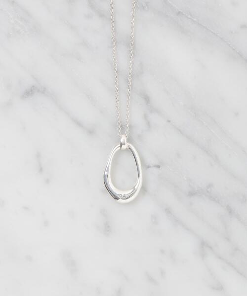 PHILIPPE AUDIBERT(フィリップ オーディベール)の「PHILIPPE AUDIBERT SPARTA LONG NECKLACE(ネックレス・レディース・シルバー・-)」の3枚目の写真