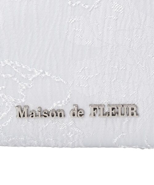Maison de FLEUR(メゾンドフルール)の「ブルーマニアボリュームリボン2WayトートSバッグ(トートバッグ・レディース・ライトブルー・FREE)」の3枚目の写真
