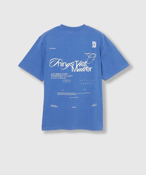 THINGS THAT MATTER(シングス ザット マター)の「【ZOZOTOWN別注商品】CHAOTIC T-SHIRT / カオティック Tシャツ(Tシャツ/カットソー・レディース・ホワイト/ブルー/ブラック・FREE)」の17枚目の写真